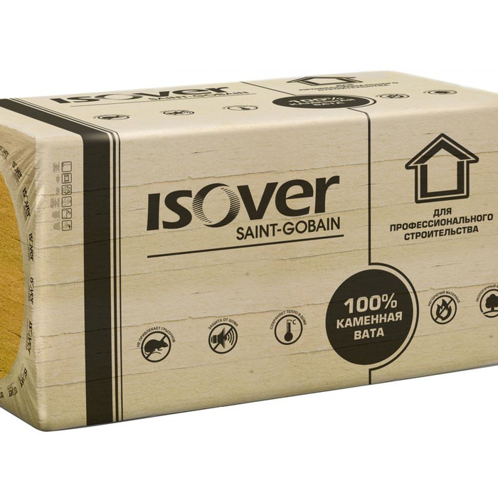 Утеплитель Isover Изовер Руф Н 50х600х1000
